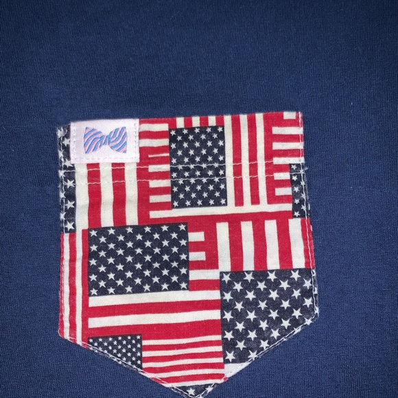 Men’s M Fraternity collection American Flag Tee - Picture 2 of 3